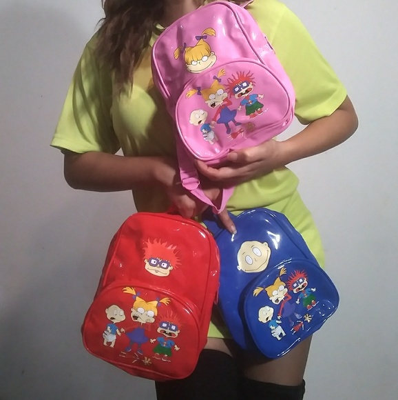 (LAST 1)Pink 90S RUGRATS Mini Backpack - Picture 6 of 6